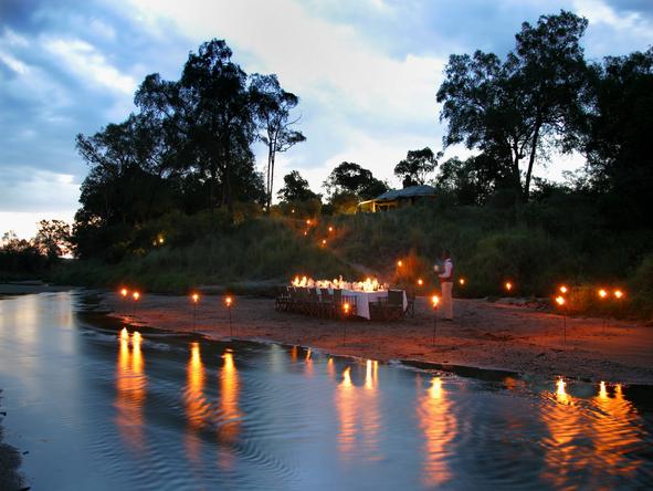 Salas Camp - romantic bush dining